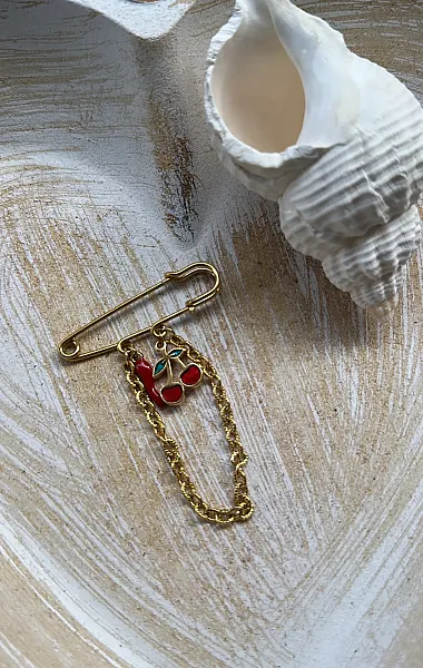 CAMELLIA BROOCH